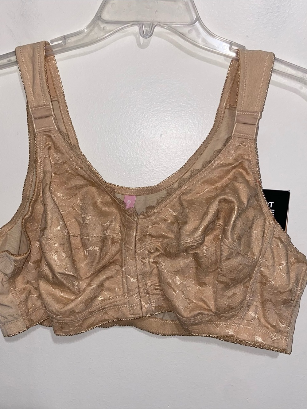 Comfort Choice Bra Womens Size 44B Front Close Wireless Posture Support NWT